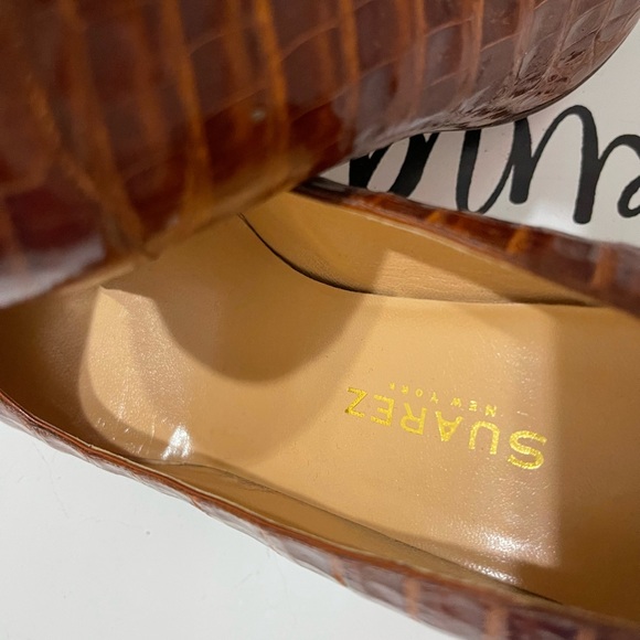 Never worn Suarez snakeskin pumps size 6 - Picture 2 of 5